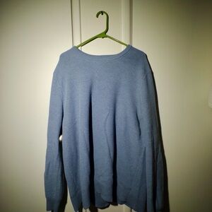 Goodfellow & Co Blue Crewneck Sweater Classic Knit